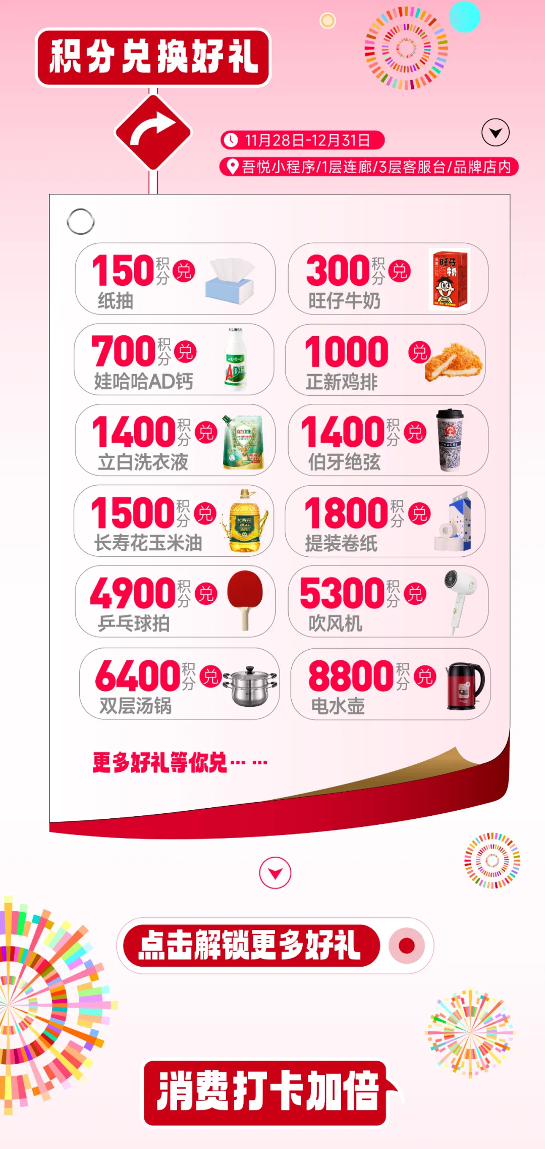 沧州吾悦广场年度会员盛典 +惊喜抽奖攻略已就位 攻略在此